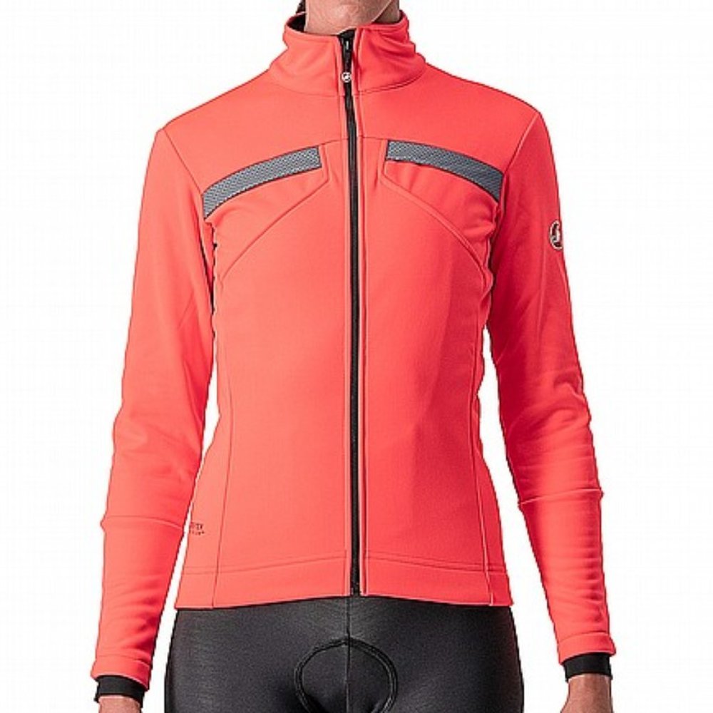 New Castelli Donna Dinamica Women's Jacket Large Brilliant Pink Gore-Tex.